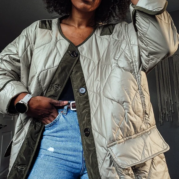 Commense Women's Quilted Puffer Jacket - Picture 8 of 8